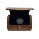Custom Brown PU Leather Watch Box for Jewelry
