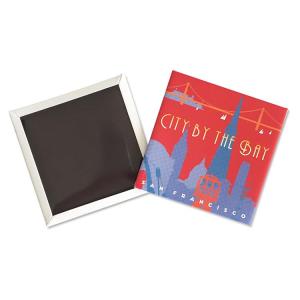 Wholesale tin plate: Souvenir Tin Plate Fridge Magnet Customized Printing