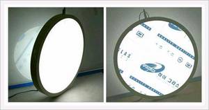 Wholesale available in different sizes: Round LED Both Lighting Sign