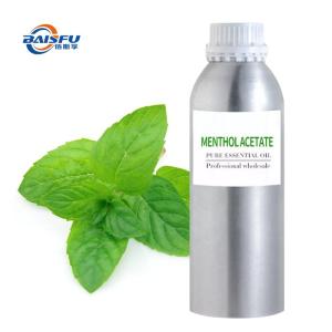 Wholesale l menthol: Bulk Price L-Menthol Acetate CAS:89-48-5 Food Grade Menthol Acetate