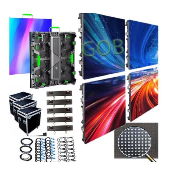 Outdoor Rental Screen Modular Design for Outdoor Rental Use, Rear Service,