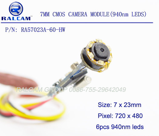 7mm 0.42M Pxiel Camera Module CMOS Camera Module