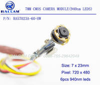 7mm 0.42M Pxiel Camera Module CMOS Camera Module