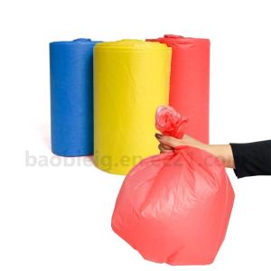 Wholesale garbage bag: High Quality HDPE Plastic Garbage Bag On Roll