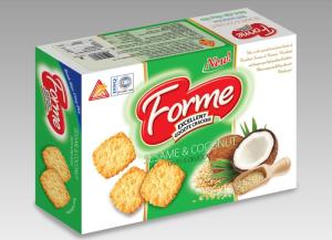Wholesale coconut powder: Premium Vietnam Coffee Flavour Cracker Biscuits 380g