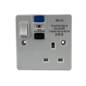 Wholesale switched socket: 1G RCD Switched Socket