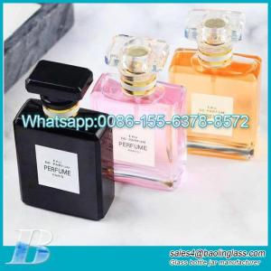 Wholesale custom perfume bottles: China 50ml Custom Perfume Glass Bottle Factory