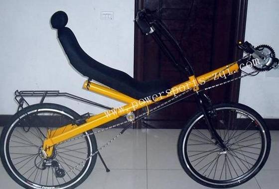 two wheel recumbent bike