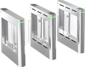 Wholesale Access Control System: Arc Small Swing Barrier Turnstile Gate Anti Interference for Subway Station