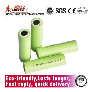 Wholesale rechargable li ion battery pack: Lithium Iron Battery 18650