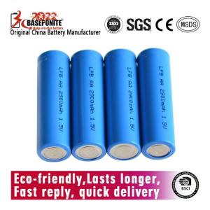 Wholesale intellectual property right: AA 1.5V LFB Primary Lithium Battery Iron Disulfide (Li/FES2)