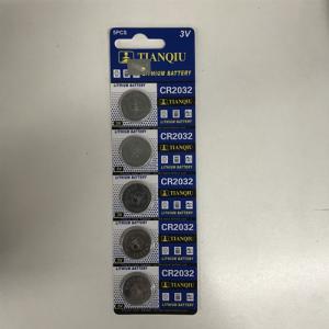 Wholesale lithium button cell: Tianqiu CR2032 CR2025 CR2016 Lithium Button Cell Battery