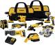 DEWALT 20V MAX Power Tool Combo Kit, 10-Tool Cordless Power Tool Set with 2 Batteries and Charger (D