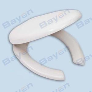 Wholesale toilet seat cover: Oval Shaped UF Toile Seat Soft Close Quick Release White WC-Sitz