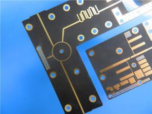 Wholesale 4 layer enig pcb: High Frequency PCB Built On Rogers IsoClad 917 Non-woven Fiberglass/PTFE Materials