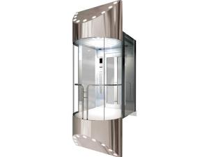 Wholesale interior pvc door: Commercial Glass Elevator