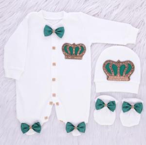 Wholesale wholesale: Custom Wholesale Modern Cotton Fabric Luxury Newborn Baby Romper Clothes Clothing Babies Rompers