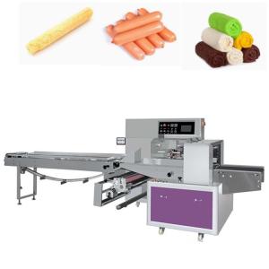 Wholesale inflatable pillow: Full-automatic Down Paper Pillow Packing Machine Tissues Cookie Chocolate Bar