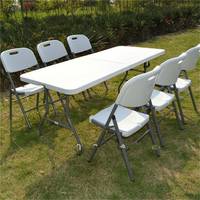 6FT Outdoor Folding Table