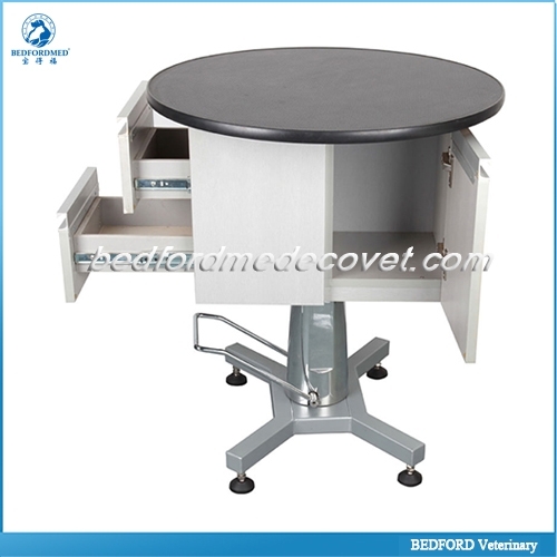 Animal Round Pet Grooming Table With, Round Hydraulic Grooming Table