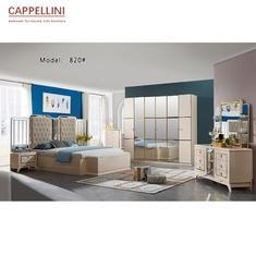 Wholesale wooden bedroom furniture: Study Room Turkish Cappellini Bedroom Sets Furniture Anti Dirty