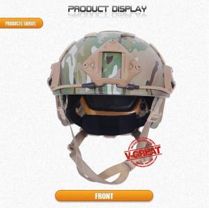 Wholesale five layers of protection: Advanced Combat Helmet Safety Helmet Cushion Industrial Twaron Helmet Aramid/PE Helmet for Military/