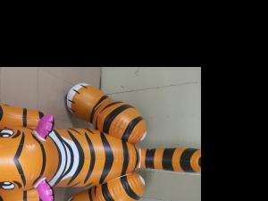 Wholesale fixed cartoons: PVC Inflatable Cartoon 2 Meters High Tiger Fixed Advertising Cartoon Wholesale fixed cartoons: PVC Inflatable Cartoon 2 Meters High Tiger Fixed Advertising Cartoon
