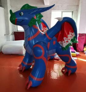 Wholesale Inflatable Toys: Manufacturers Custom Production of Inflatable Cartoon Model PVC Blowing Blue Bipteron