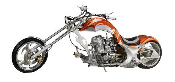 mini chopper engine