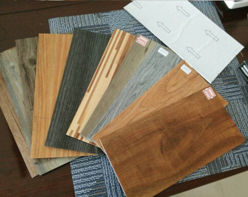 6 36 1 5 0 07mm Plastic Pvc Vinyl Flooring Tiles Pvc Floor Plank