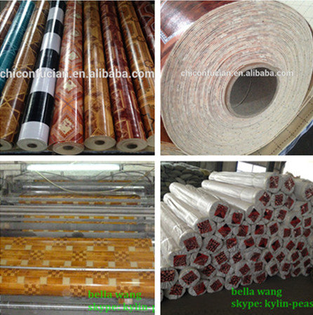 1 2 1 6mm Thickness Non Woven Back Pvc Flooring Sponge Pvc Floor