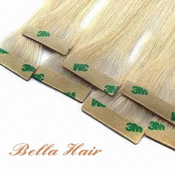 Sell Hair Extensions PU Skin Weft Human Hair Weave 