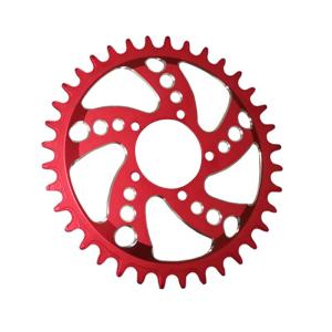 Wholesale chains part: Bicycle Sproket Parts Aluminum Turning Sprocket/Roller Chain Sprocket for Bicycle CNC Bike Parts
