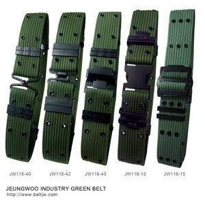 army green belt