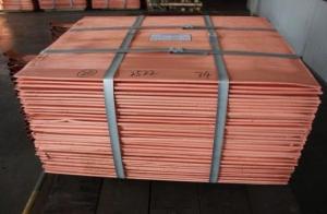 Wholesale pallets: Copper Cathodes