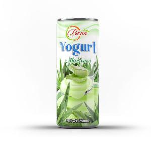 Wholesale healthy drinks: 250ml Canned Yogurt Drink Mix Fruit Juice Good Taste and Good Healthy From BENA Beverage Companies