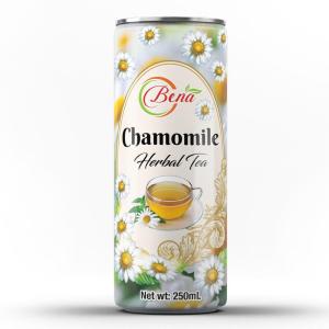 Wholesale alcoholic drinks: Premium 250ml Cans Chamomile Herbal Tea Drink Private Brand From BENA Beverage