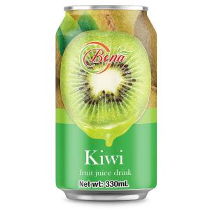 Wholesale fruit juice wholesale: Fresh Juice 330ml Canned Kiwi Fruit Juice Drink From Best BENA Brand