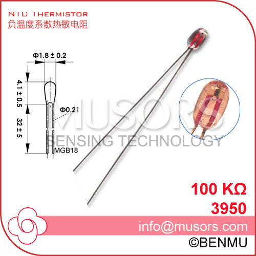 Mgb18 100k 1 3950 3d Printer Heater Maketbot High Temperature