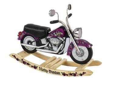 motorbike rocking horse