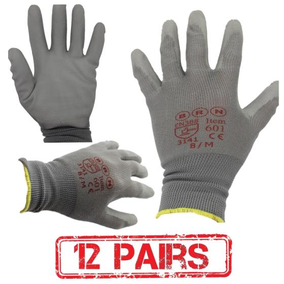 Sell Full Micro Foam Nitrile Coated Gloves Safety Working Customer Design Logo