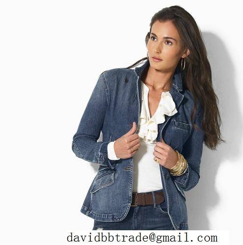 tailored denim jacket