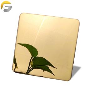 Wholesale Stainless Steel Sheets: Titanium Gold Stainless Steel Sheets
