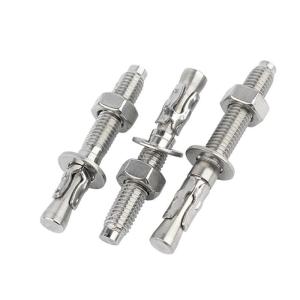 Wholesale wedge anchor: High Strength SUS304 SUS316 SUS316L Inch Metric Stainless Steel Concrete Fixing Through Bolt