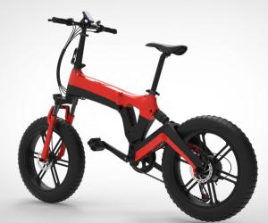 Wholesale fat bike electric motor: Onebot T9F the Best Electric Mountain Bike,Magnesium Alloy Frame, 20 Inch Fat Tire/13 Ah 350 W Motor