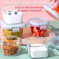 Bestfull Top Quality High Borosilicate Glass Food Storage Round Baby Food Container 5