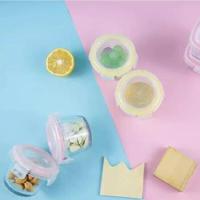 Bestfull Top Quality High Borosilicate Glass Food Storage Round Baby Food Container 8