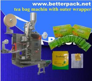 Wholesale cellophane packing machine: Tea Bags Packaging Machines Outer Envelope Bag