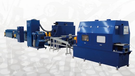 Finishing Line (Brake Pad Machine) Grinder + Paint Line