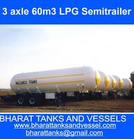 3axle 60m3 LPG Semitrailer
